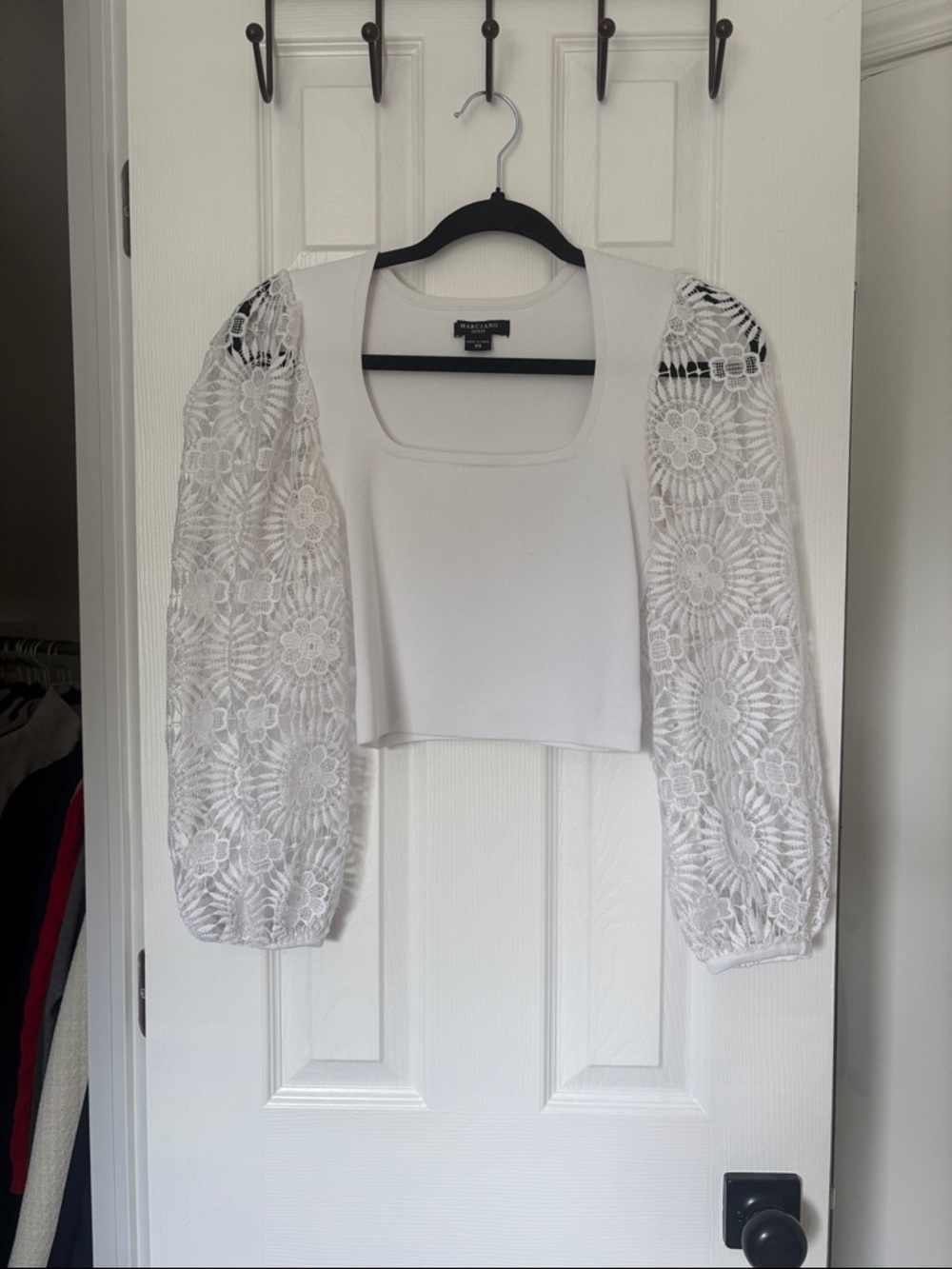 Marciano white top - size XS